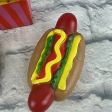 Pazarcan Hot Dog Sesli Köpek Oyuncağı