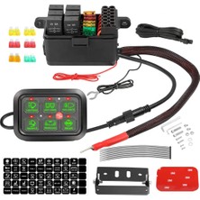 MELLİFERA Obus Karavan Kontrol Paneli 6'lı Röleli (Standart)