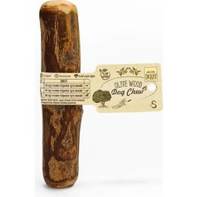 Pazarcan Doğal Zeytin Ağacı Çiğnenebilen Köpek Oyuncağı S 14 x 2 cm - 10 kg