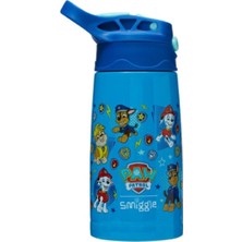 Smiggle Paw Patrol Desenli Mavi Çelik Paslanmaz Suluk / Matara