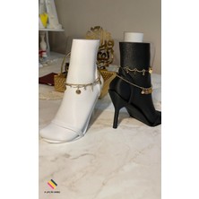 2'li Halhal ve Bileklik Teşhir Standı, Şık Dekoratif Vitrin Düzeni