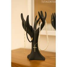 Çok Amaçlı Takı Düzenleyici Ağaç Stand, Organize ve Şık Tasarım