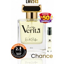 La Mia Verita Chance Kadın Parfüm Şipre Çiçeksi, Paçuli, Afrodizyak LMV243 Yüksek Kalıcı Delux Kalite Edp 50 ml