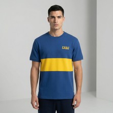 Vita Fortuna Erkek Bisiklet Yaka Arka Baskılı Tişört – Günlük Rahat Kesim - VK0041