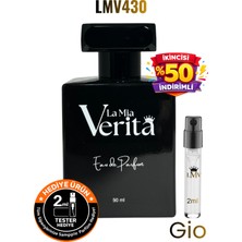 La Mia Verita Gio Erkek Parfüm Aromatik Su LMV430 Yüksek Kalıcılık Delux Kalite Esans Edp 50 ml
