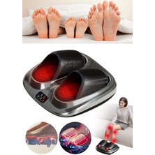 PremiumPort Rahatlatıcı Ayak Masaj Aleti, Isıtmalı Shiatsu Dolaşım Destekli