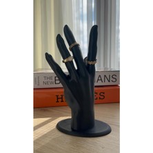 Şık ve Dayanıklı Dekoratif Yüzük Standı, Düzenli Sergileme Için Ideal