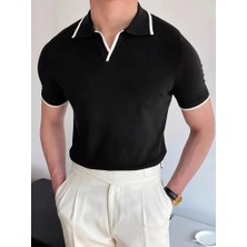 Pazarcan Erkek Uzun Kollu Yakalı Triko Bluz