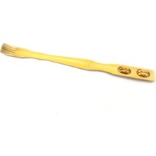 PremiumPort Bambu Sırt Kaşıyıcı Ahşap Dayanak 46 cm Rahat ve Şık Tasarım