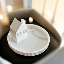 Kış Temalı LED Işıklı Şık Takı Kutusu, Ev Dekoru ve Düzenlilik Için Ideal