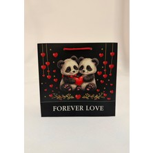 Zarf Atölyesi Forever Love Hediye Çantası(3 Lü)