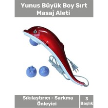 PremiumPort Tüm Vücut Için 3 Başlıklı Rahatlatıcı Masaj Aleti