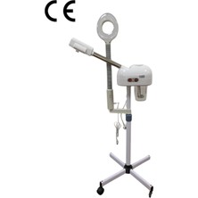 PremiumPort Büyüteçli, LED Işıklı, Sıcak Buhar ve Ozonlu Yüz Bakım Cihazı