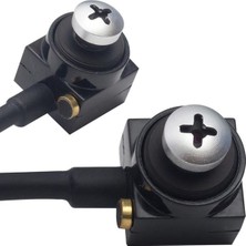 Powermaster PM-19312 3.6mm 800 Tvl 1/4 Sensör Mikrofonlu Vida Tip Mini Kamera