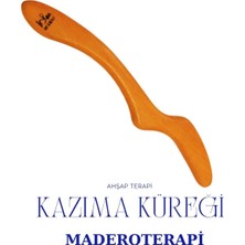PremiumPort Ahşap Masaj Aleti Maderoterapi Ince Bel Kazıma Küreği Lenf Drenaj