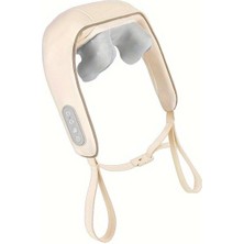 PremiumPort Şarjlı Boyun ve Bel Masaj Aleti, Isıtmalı ve Yoğurmalı Rahatlatıcı Terapisi