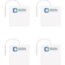 PremiumPort Kablolu Tens Pedi Elektrot, Ekstra Yapışkanlı, 4 Lüür, Güçlü ve Güvenilir