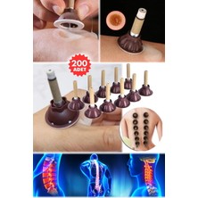 PremiumPort 200 Parça Akupunktur Vücut Ağrı Giderici Seti, Sağlık ve Rahatlık Için