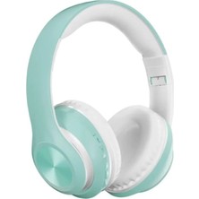 Darkom Kablosuz Katlanabilir Streo Extra Bass Özellikli Kulak Üstü Bluetooth Kulaklık Pembe