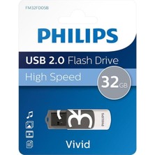Philips Vivid Serisi 32GB USB 3.0 Super Speed Flash Bellek (FM32FD00B/00)