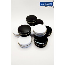 10'lu Metal Teneke Dekoratif Saklama Kutusu, Sabun, Takı ve Aksesuarlar Için