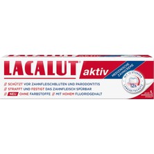 Lacalut Aktiv Medikal Diş Macunu 100 ml – 12 Saat Uzun Süreli Koruma, Diş Eti Bakımı