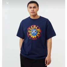 Nike Lab 'have A Day' T-Shirt Oversize Bol Kalıp Lacivert Erkek T-Shirt  DV0682-419