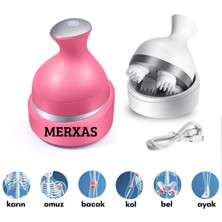 PremiumPort Pembe Rahatlatıcı Saç ve Vücut Masaj Cihazı, Stres Azaltıcı, Rahatlatıcı