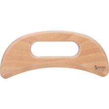 PremiumPort Doğal Ahşap Masaj Aleti ile Rahatlatıcı Terapi ve Selülit Bakımı