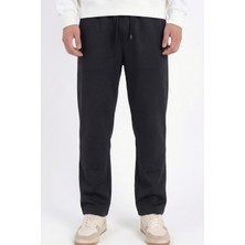 Veleno Erkek Siyah Baggy Bol Paça Bel Lastikli Pike Pantolon