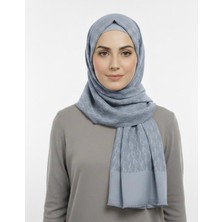 Armanda Cotton Monogram Desen Şal - 3048-77