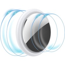 Rova Apple Airtag Uyumlu 2 Ön 2 Arka Şeffaf Çizik Koruyucu Nano Jelatin