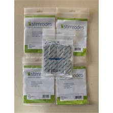 PremiumPort Kablolu Tens Pedi, 5 Adet, 5x5 Cm, Stimrodes, Elektroterapi Elektrodu