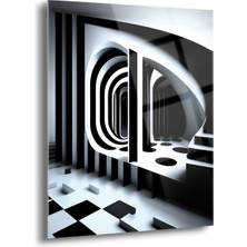 Op-Art Salon Cam Tablo - MOD027