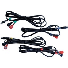 PremiumPort Compex Çıt Çıtlı Çoklu Kablo Seti, Pratik ve Dayanıklı Tasarım