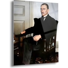 Atatürk Cam Tablo - Cam Tablolar - Atatürk Tablo - Atatürk Portresi - Atatürk Tablosu - ATA099