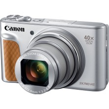 Canon Powershot SX740 Hs Dijital Kamera (Gümüş) / Canon Eurasia Garantili