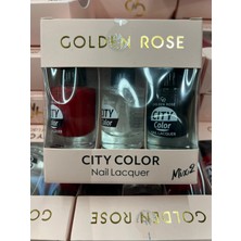 Golden Rose  Cıty Color Nail Lacquer 3 Lü