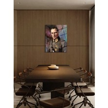 Atatürk Cam Tablo - Cam Tablolar - Atatürk Tablo - Atatürk Portresi - Atatürk Tablosu - ATA010