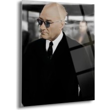 Atatürk Cam Tablo - Cam Tablolar - Atatürk Tablo - Atatürk Portresi - Atatürk Tablosu - ATA006