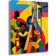 Kübik Caz Cam Tablo - MOD034