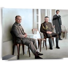Atatürk Cam Tablo - Cam Tablolar - Atatürk Tablo - Atatürk Portresi - Atatürk Tablosu - ATA048
