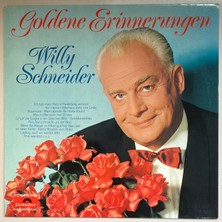 Polydor Willy Schneider Goldene Erinnerungen Lp Plak (Orijinal Dönem Alman Baskı Plak)