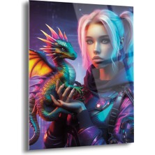 Ejderha Annesi Cam Tablo - MOD047