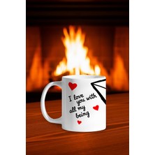 Flipped I Love You With All My Being Kupa Bardak