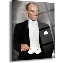 Atatürk Cam Tablo - Cam Tablolar - Atatürk Tablo - Atatürk Portresi - Atatürk Tablosu - ATA008