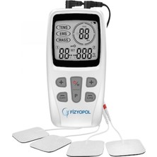 PremiumPort Portatif 3-In-1 Tens Ems Cihazı, X-Pool 2 Kanallı, Bataryalı