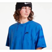Nike Sportswear Premium Essentials Tie-Dyed Short-Sleeve Oversize Mavi Erkek T-Shirt DR7926-407