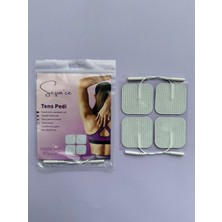 PremiumPort Sağlık ve Konfor Için 5x5 cm 4 Lü Tens Elektrodu, Yedek Paket