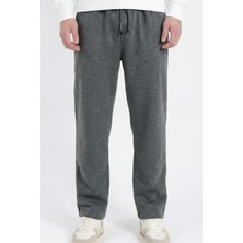 Veleno Erkek Füme Baggy Bol Paça Bel Lastikli Pike Pantolon